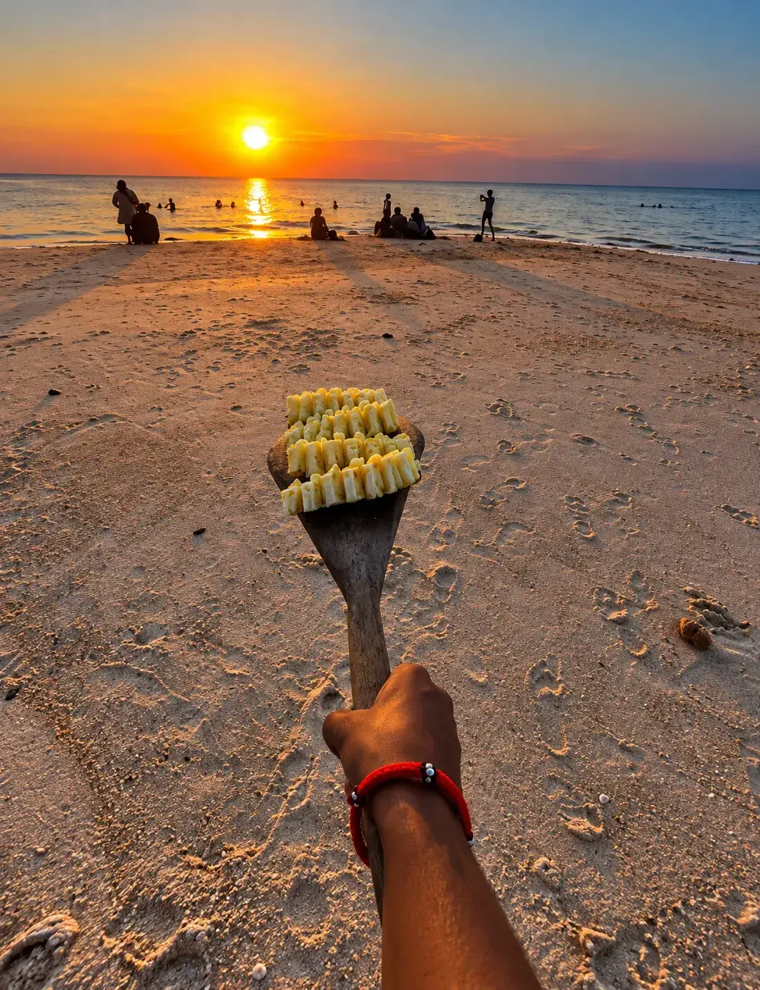 Almoço à beira do rio